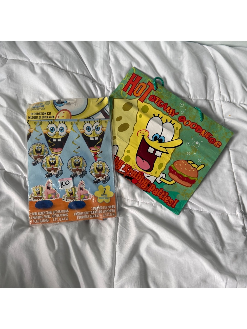 spongebob party supplies bundle y2k 2000s nickelodeon